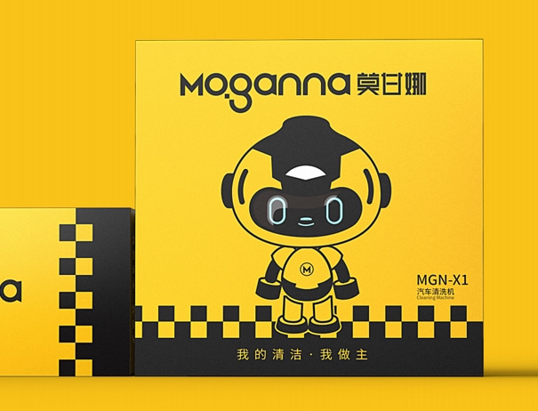 莫甘娜品牌VIS设计